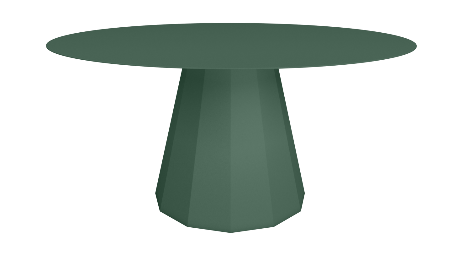 Table ronde en aluminium Ø150m Ankara - MATIERE GRISE - La Maison MilanaiseTABLERONDEANKARAMETALOlive 121