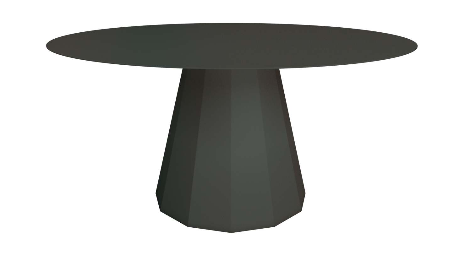 Table ronde en aluminium Ø150m Ankara - MATIERE GRISE - La Maison MilanaiseTABLERONDEANKARAMETALWinners 223