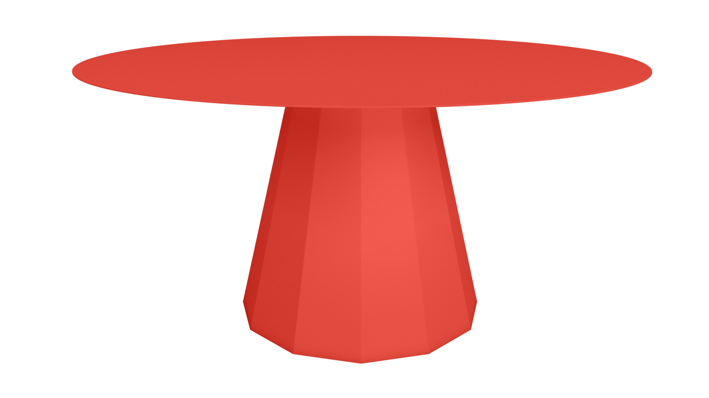 Table ronde en aluminium Ø150m Ankara - MATIERE GRISE - La Maison MilanaiseTABLERONDEANKARAMETALPêche 143
