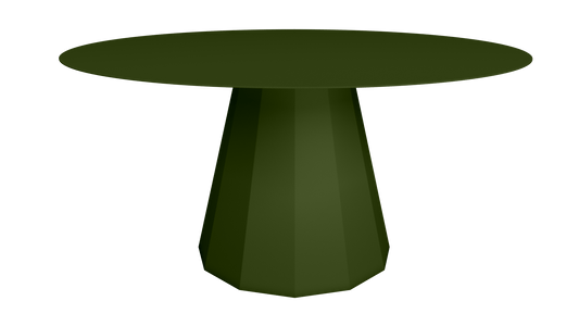 Table ronde en aluminium Ø150m Ankara - MATIERE GRISE - La Maison MilanaiseTABLERONDEANKARAMETALKaki 122