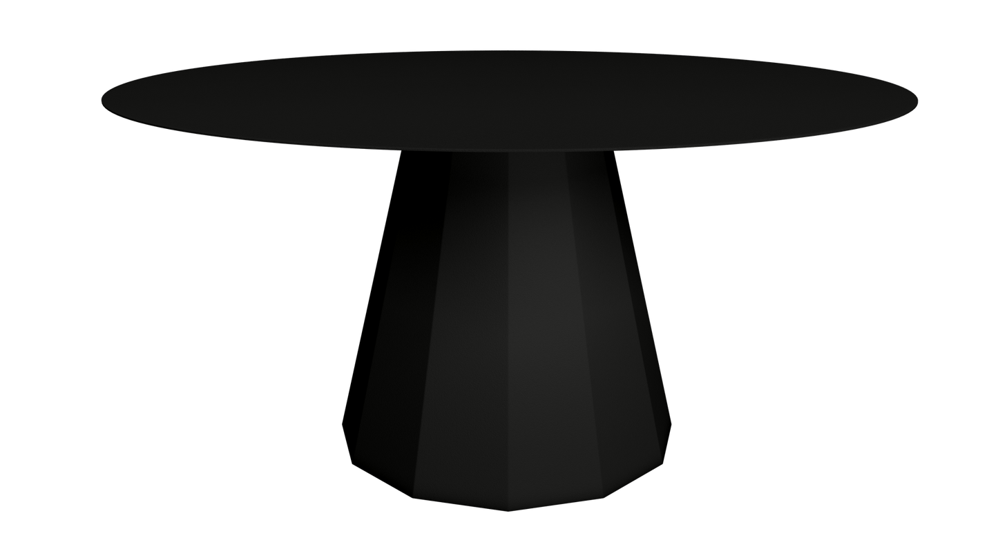 Table ronde en aluminium Ø150m Ankara - MATIERE GRISE - La Maison MilanaiseTABLERONDEANKARAMETALNoir mat 031
