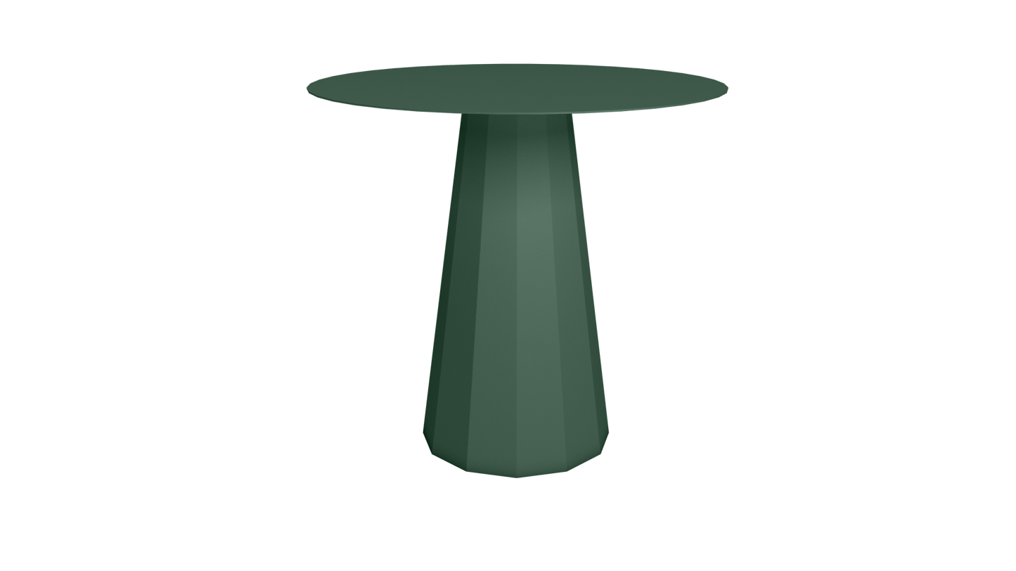 Table ronde en aluminium Ø80cm ou Ø120cm Ankara - MATIERE GRISE - La Maison MilanaiseTABLERONDEANKARAMETALOlive 121Ø80cm