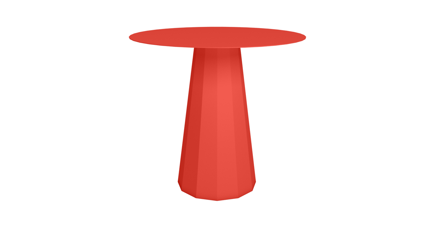 Table ronde en aluminium Ø80cm ou Ø120cm Ankara - MATIERE GRISE - La Maison MilanaiseTABLERONDEANKARAMETALPêche 143Ø80cm