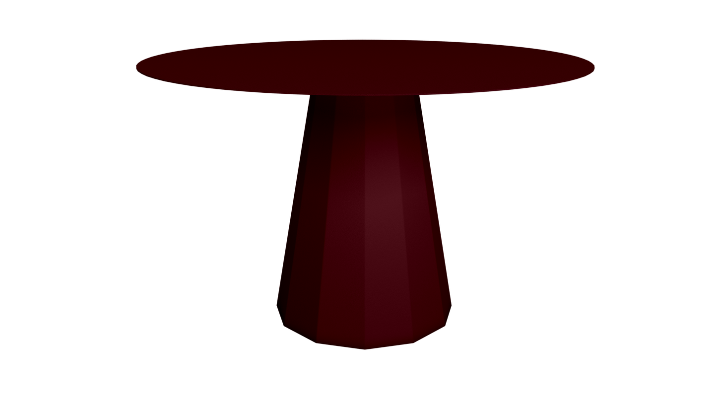 Table ronde en aluminium Ø80cm ou Ø120cm Ankara - MATIERE GRISE - La Maison MilanaiseTABLERONDEANKARAMETALBourgogne 153Ø120cm
