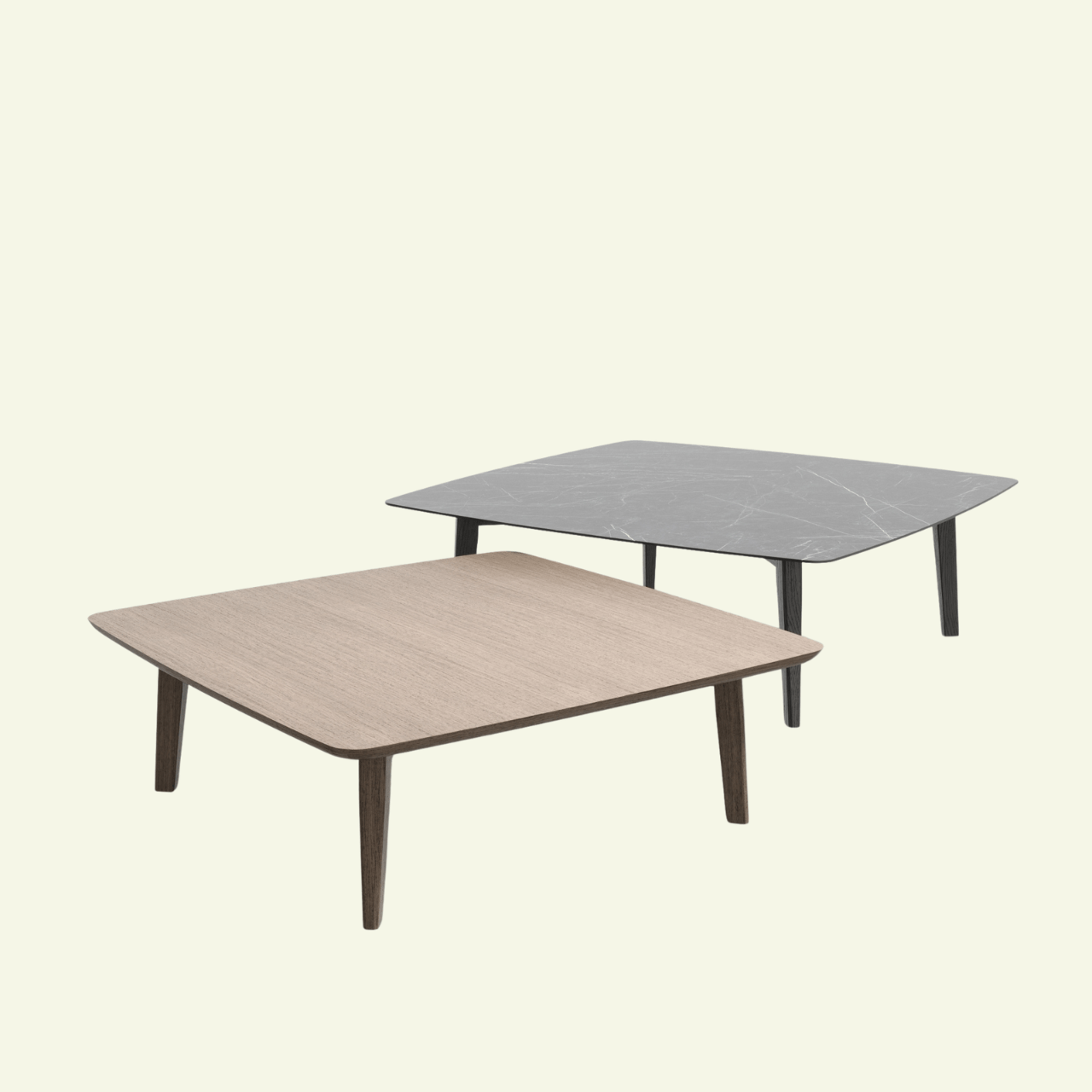 Tables basses PRADO – Une présence sculpturale et raffinée - IMPERIAL LINE - La Maison MilanaisePRADO - 170x70cm30cmBois Biscotto