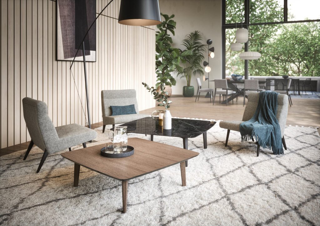 Tables basses PRADO – Une présence sculpturale et raffinée - IMPERIAL LINE - La Maison MilanaisePRADO - 170x70cm30cmBois Biscotto