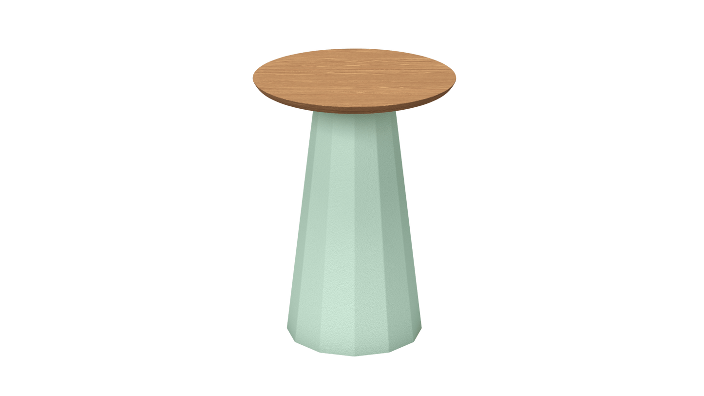 Tabouret conique en bois et métal Ankara - MATIERE GRISE - La Maison MilanaiseTABOURETANKARAINT - 26Vert d'eau 120