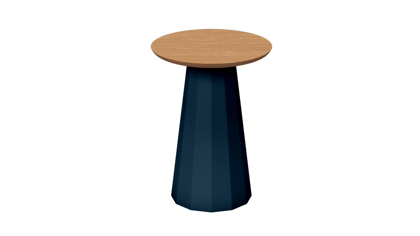 Tabouret conique en bois et métal Ankara - MATIERE GRISE - La Maison MilanaiseTABOURETANKARAINT - 8Denim 007