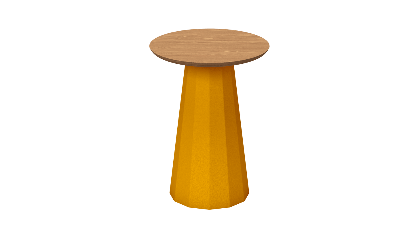 Tabouret conique en bois et métal Ankara - MATIERE GRISE - La Maison MilanaiseTABOURETANKARAINT - 30Safran 131