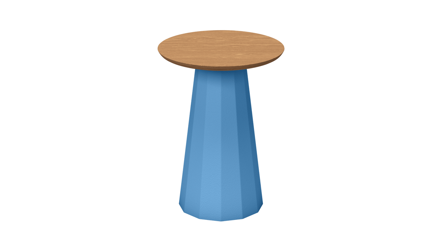 Tabouret conique en bois et métal Ankara - MATIERE GRISE - La Maison MilanaiseTABOURETANKARAINT - 23Azur 111