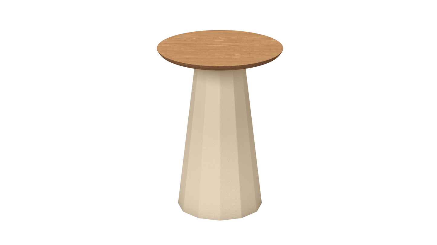 Tabouret conique en bois et métal Ankara - MATIERE GRISE - La Maison MilanaiseTABOURETANKARAINT - 12Crème 190