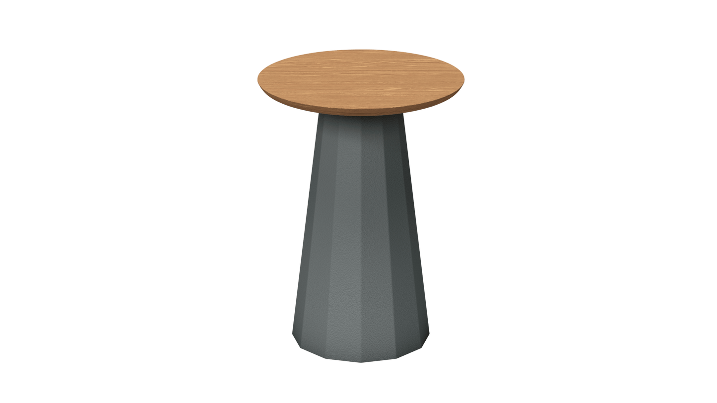 Tabouret conique en bois et métal Ankara - MATIERE GRISE - La Maison MilanaiseTABOURETANKARAINT - 4Orage 221