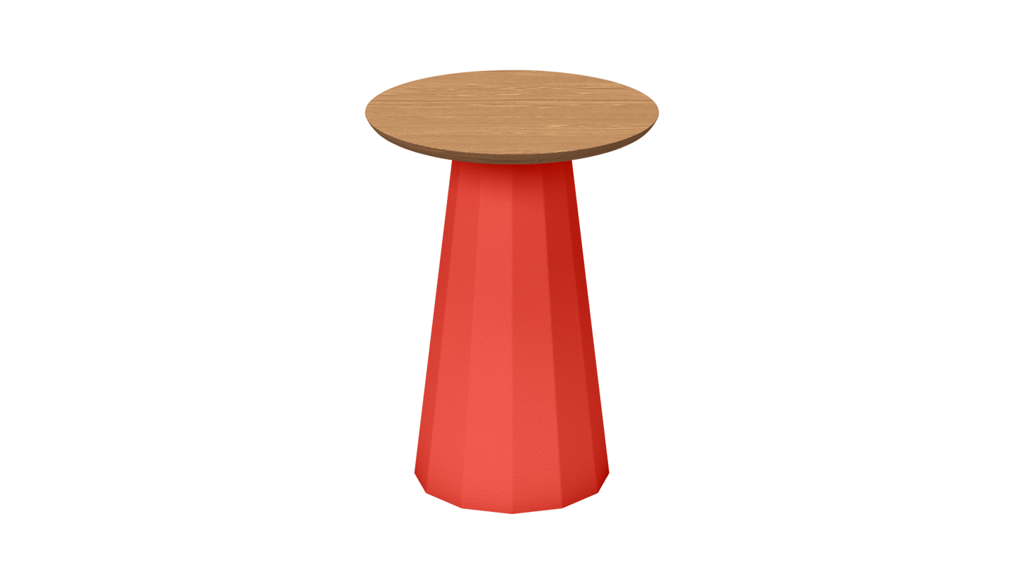 Tabouret conique en bois et métal Ankara - MATIERE GRISE - La Maison MilanaiseTABOURETANKARAINT - 18Pêche 143