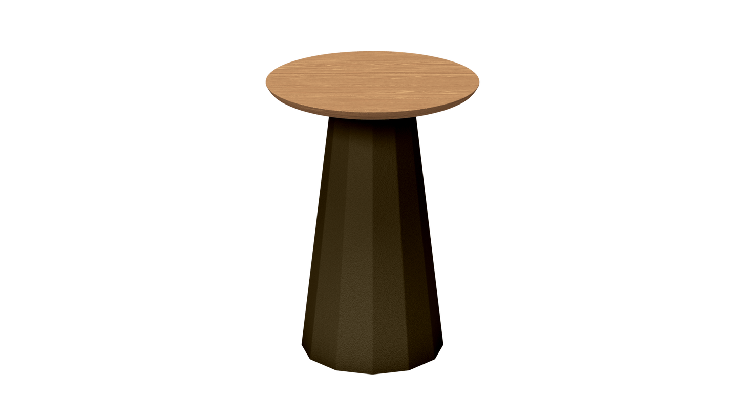 Tabouret conique en bois et métal Ankara - MATIERE GRISE - La Maison MilanaiseTABOURETANKARAINT - 37Bronze 181