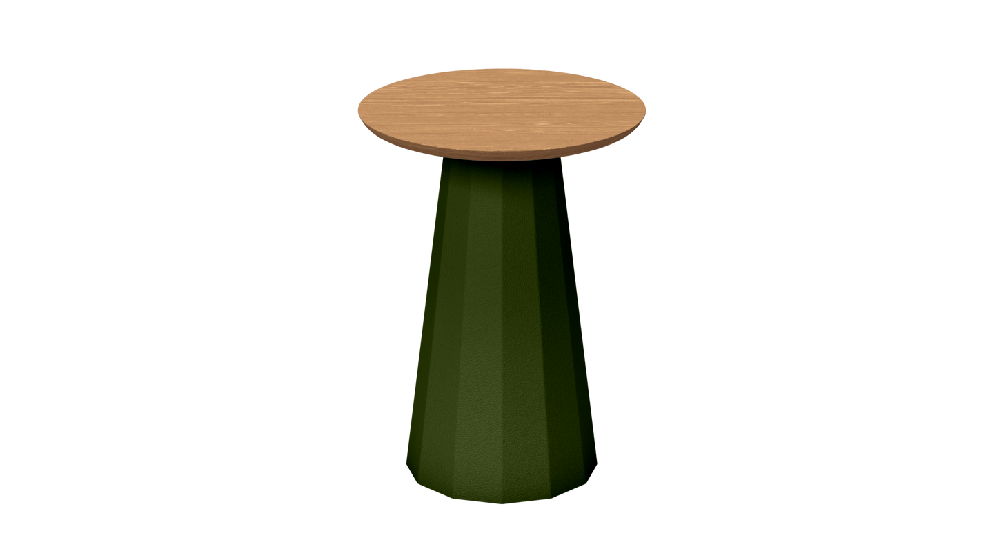 Tabouret conique en bois et métal Ankara - MATIERE GRISE - La Maison MilanaiseTABOURETANKARAINT - 28Kaki 122