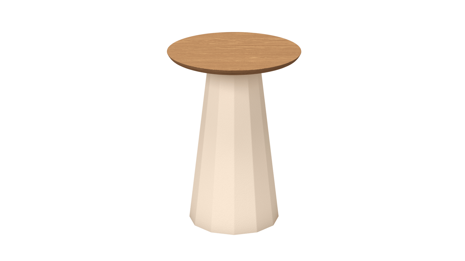 Tabouret conique en bois et métal Ankara - MATIERE GRISE - La Maison MilanaiseTABOURETANKARAINT - 1Eggshell 161