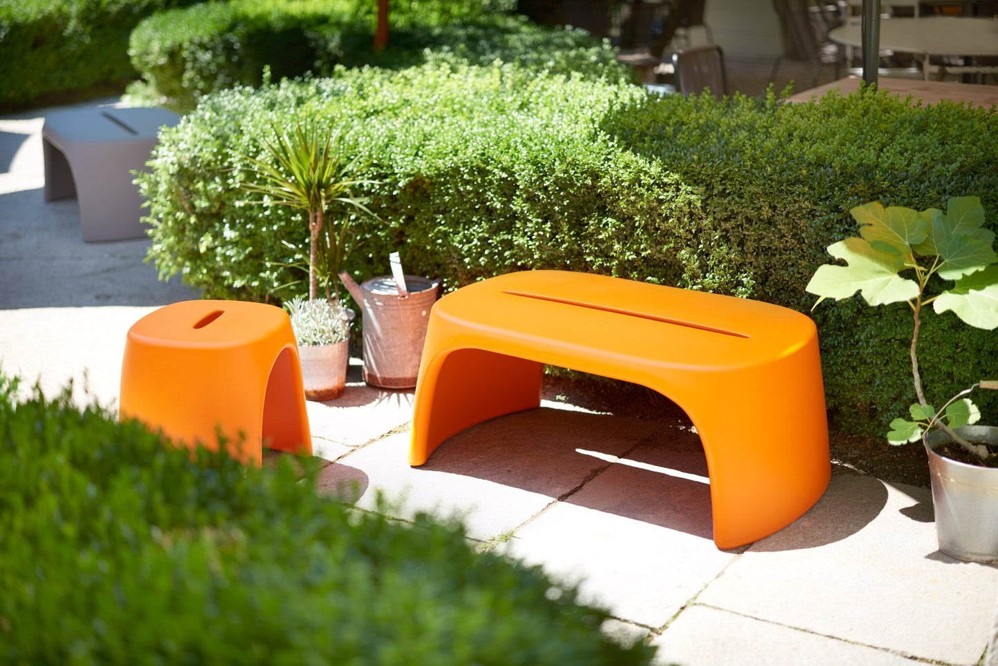 Tabouret empilable Amélie Sgabello – Design par Italo Pertichini - SLIDE - La Maison MilanaiseAMELIESGABELLO1Gris colombe