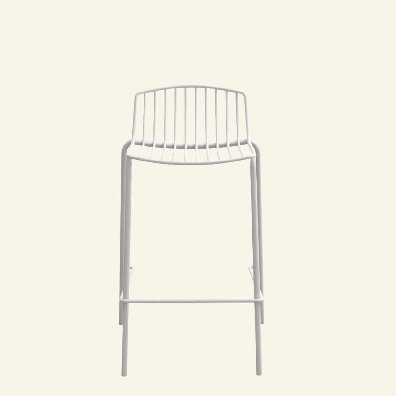 Tabouret RIGA – Simplicité graphique, audace chromatique - IMPERIAL LINE - La Maison MilanaiseTABOURETRIGA - 1H80xL49xP49cm Hauteur d'assise 65cmBlanc
