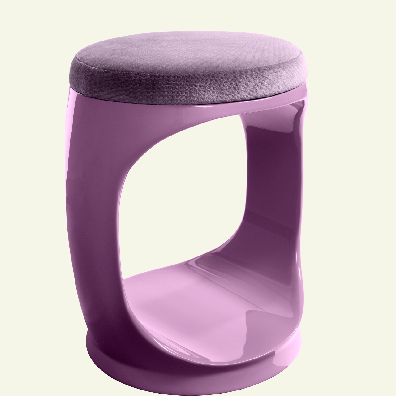 Tabouret RING – Coloris Rose – SOFTICATED - La Maison MilanaiseSOFTICATED - 9Lila