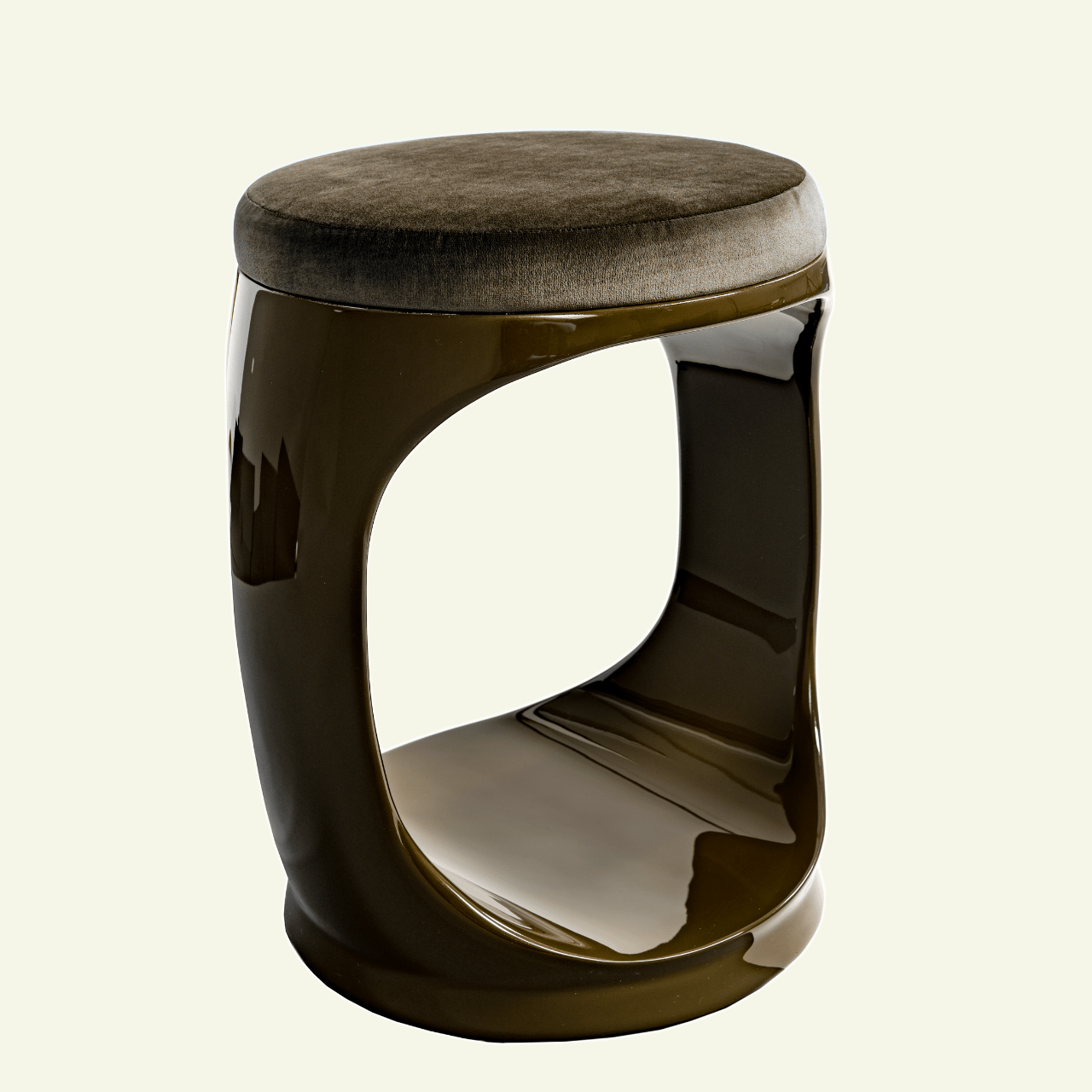 Tabouret RING – Coloris Rose – SOFTICATED - La Maison MilanaiseSOFTICATED - 4Marron