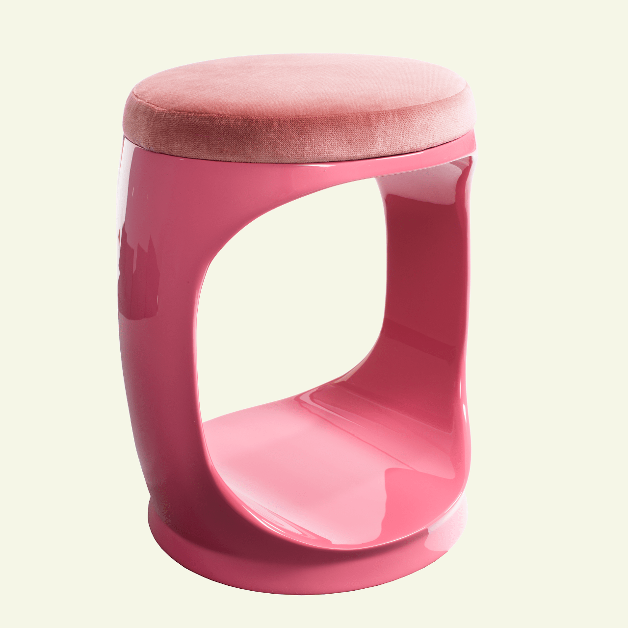 Tabouret RING – Coloris Rose – SOFTICATED - La Maison MilanaiseSOFTICATED - 15Rose