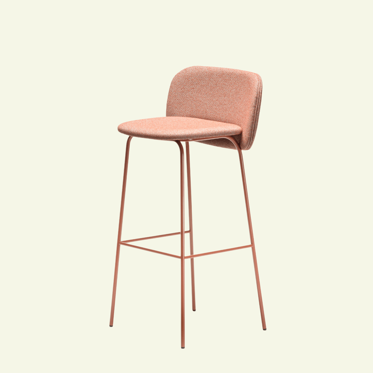 Tabouret tissus et métal terracotta Chips M - CHAIRS AND MORE - La Maison MilanaisechipsMSG65metalterraTabouret L54cmxH86cmxP51cm hauteur d'assise 67cm
