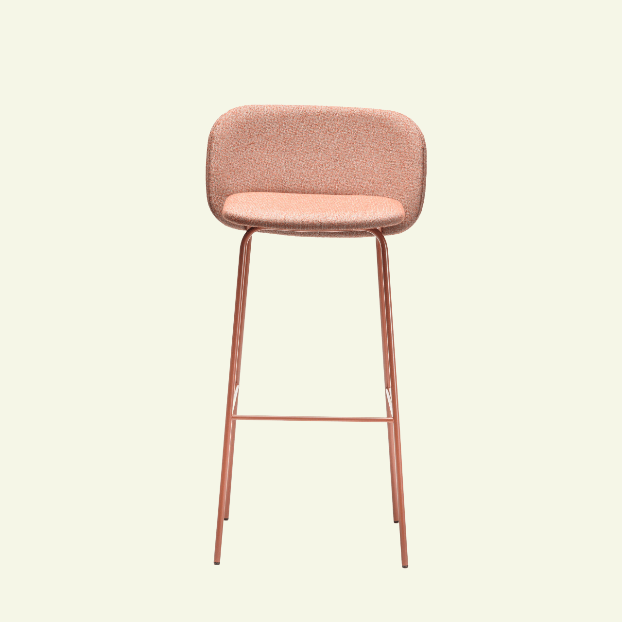 Tabouret tissus et métal terracotta Chips M - CHAIRS AND MORE - La Maison MilanaisechipsMSG80metalterraGrand Tabouret L54cmxH102cmxP51cm hauteur d'assise 82cm