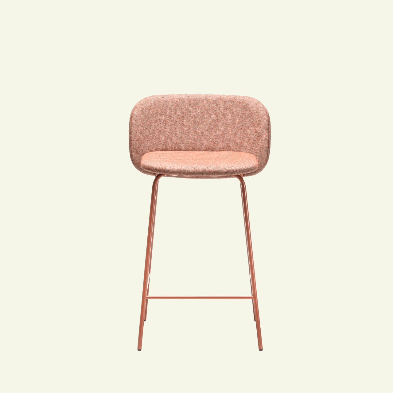 Tabouret tissus et métal terracotta Chips M - CHAIRS AND MORE - La Maison MilanaisechipsMSG80metalterraGrand Tabouret L54cmxH102cmxP51cm hauteur d'assise 82cm