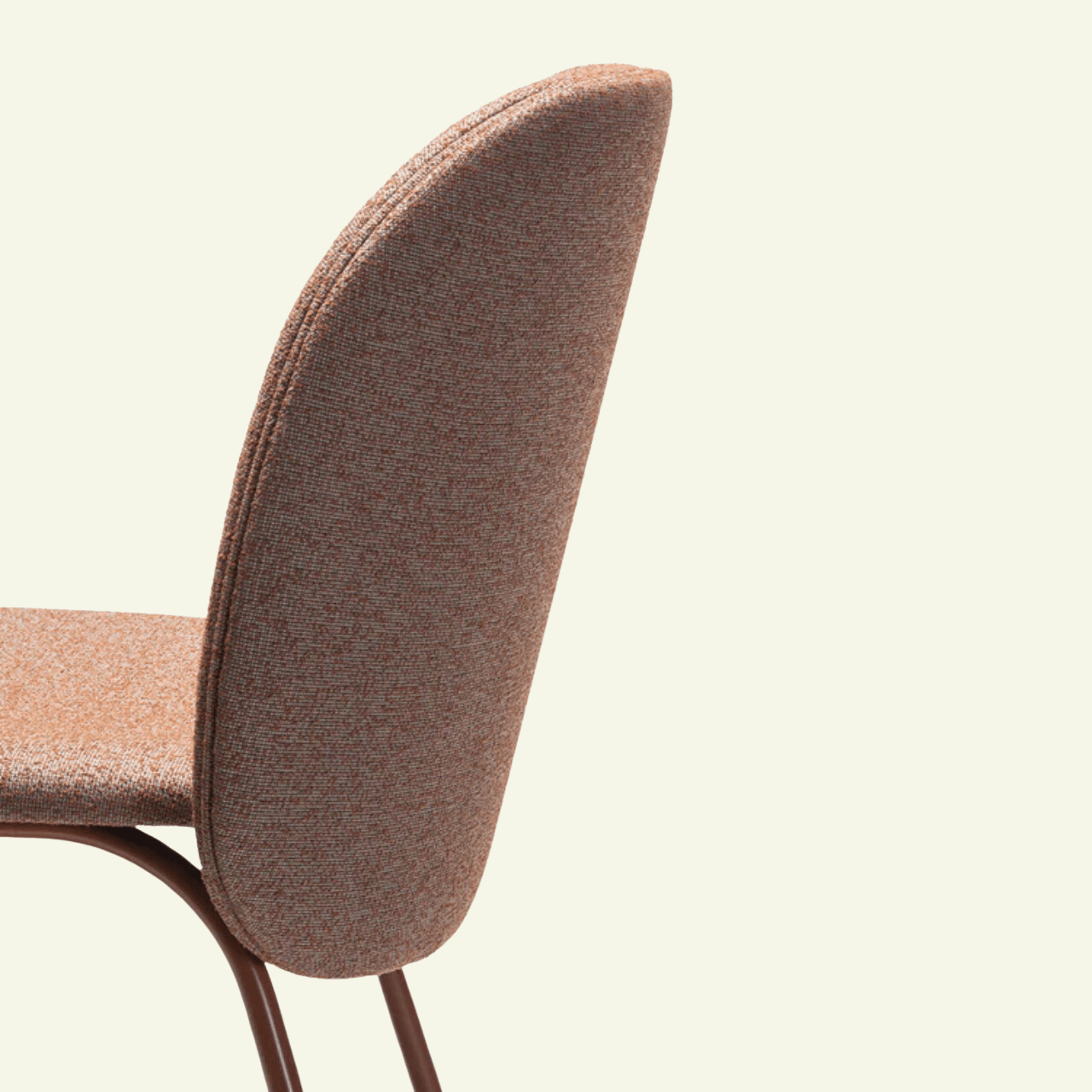 Tabouret tissus et métal terracotta Chips M - CHAIRS AND MORE - La Maison MilanaisechipsMSG65metalterraTabouret L54cmxH86cmxP51cm hauteur d'assise 67cm