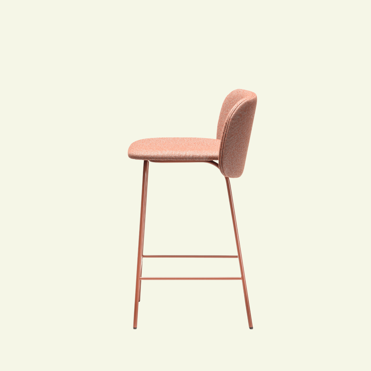 Tabouret tissus et métal terracotta Chips M - CHAIRS AND MORE - La Maison MilanaisechipsMSG65metalterraTabouret L54cmxH86cmxP51cm hauteur d'assise 67cm