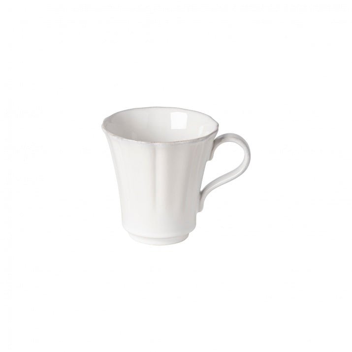 Tasses bord à volants en grès fin Rosa, lot de 6 - COSTA NOVA - La Maison MilanaiseDAC141BBlanc