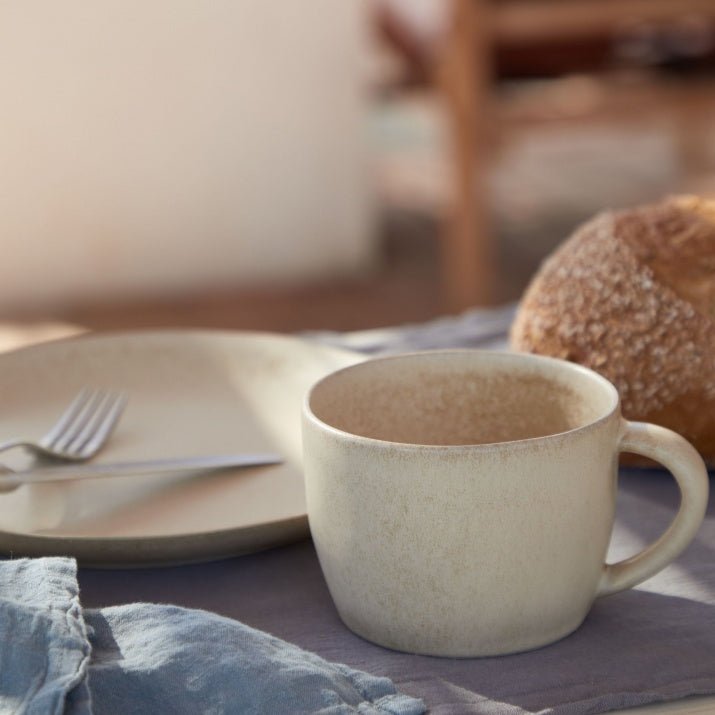 Tasses en grés fin Livia, lot de 6 - COSTA NOVA - La Maison MilanaiseGOC131LIVIABBlanc