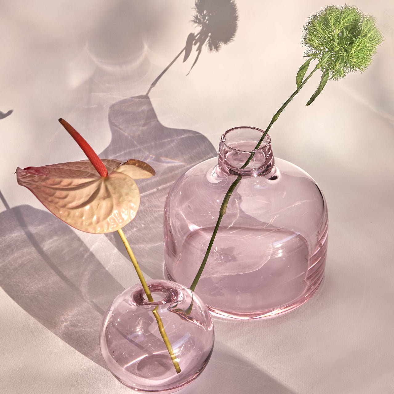 Vase Cefalù Design sculptural en cristal soufflé à la main - STUDIO BOJOLA - La Maison MilanaiseCEFALUTransparent