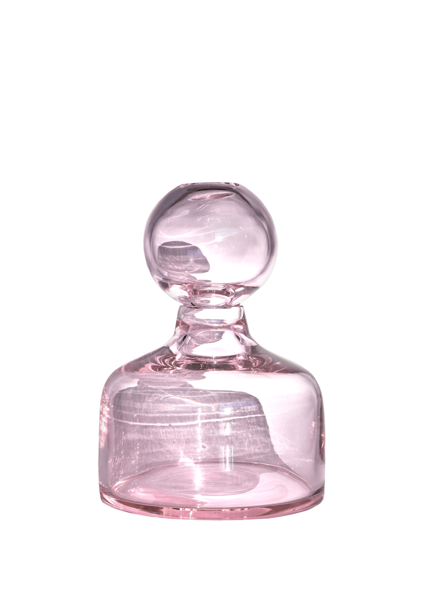 Vase Cefalù Design sculptural en cristal soufflé à la main - STUDIO BOJOLA - La Maison MilanaiseCEFALURRose