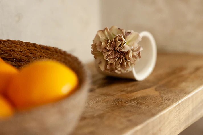 Vase cerceau rond en céramique Rustic Moon - MARTINAS HOME - La Maison MilanaiseVASERUSTICMOON - 1Ø7cm