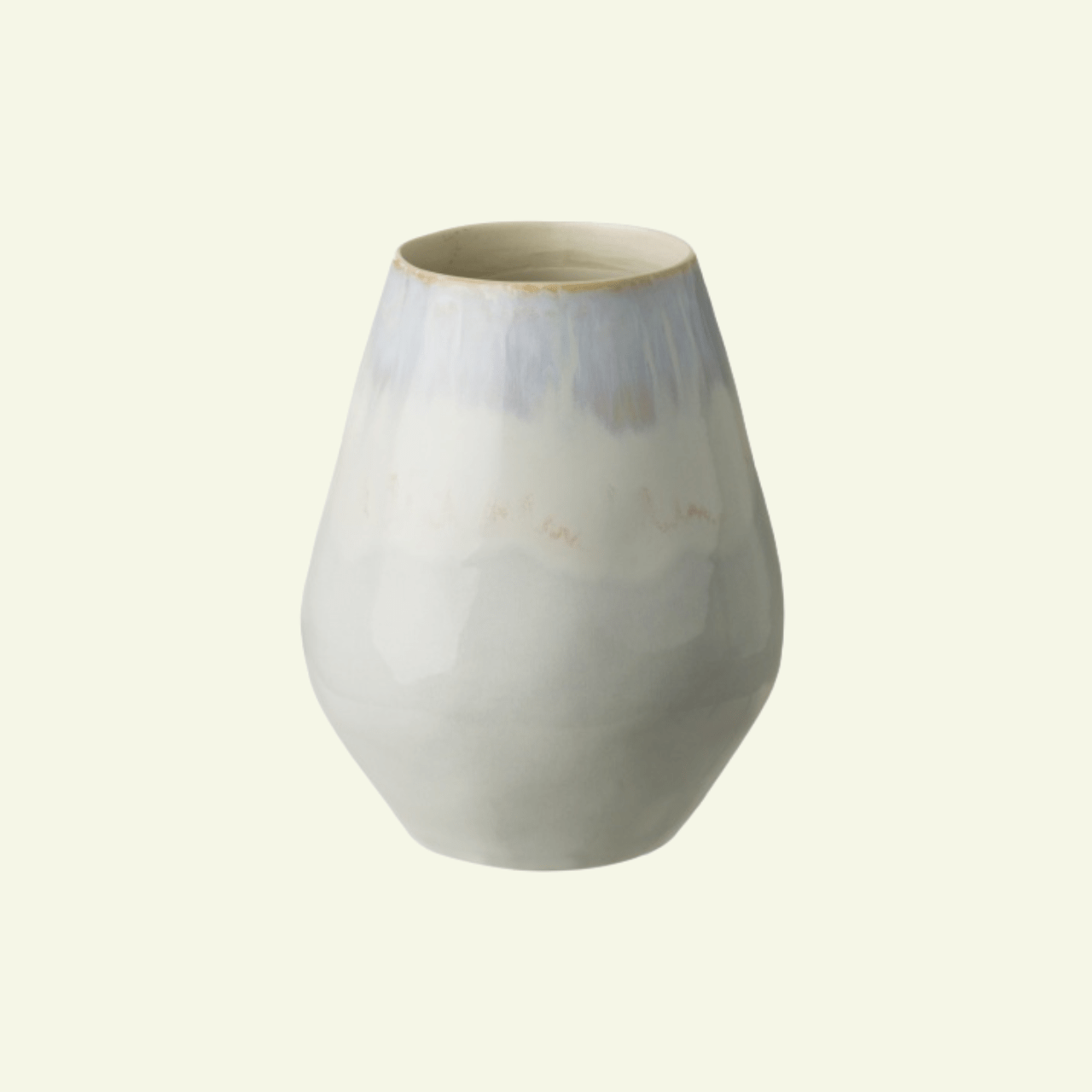 Vase œuf en grès fin Brisa - COSTA NOVA - La Maison MilanaiseVAV151bleuBleuPetit Ø11.7xH14.7cm 0.87L