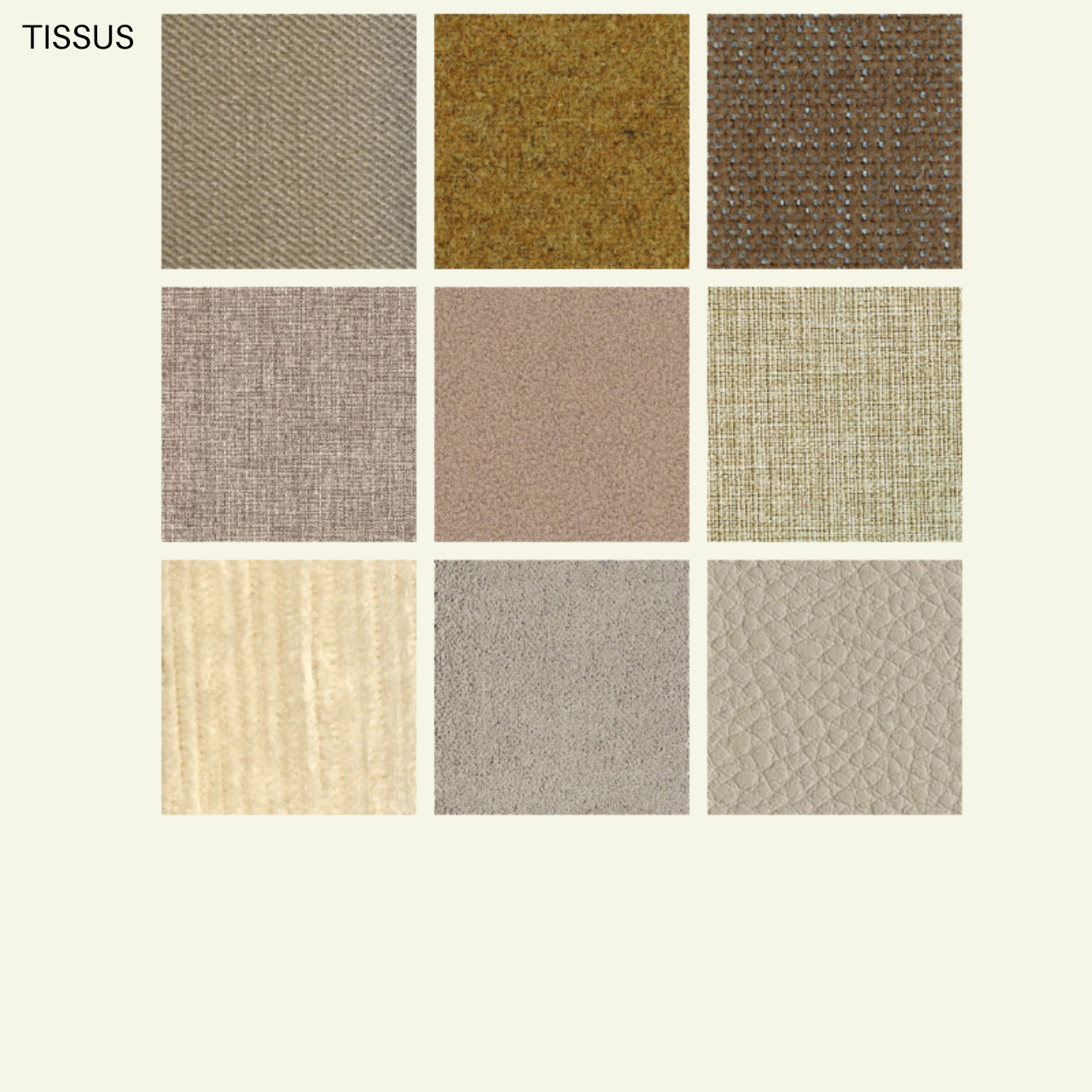 Fauteuil ONDA – Tissu beige & pied bois clair - IMPERIAL LINE