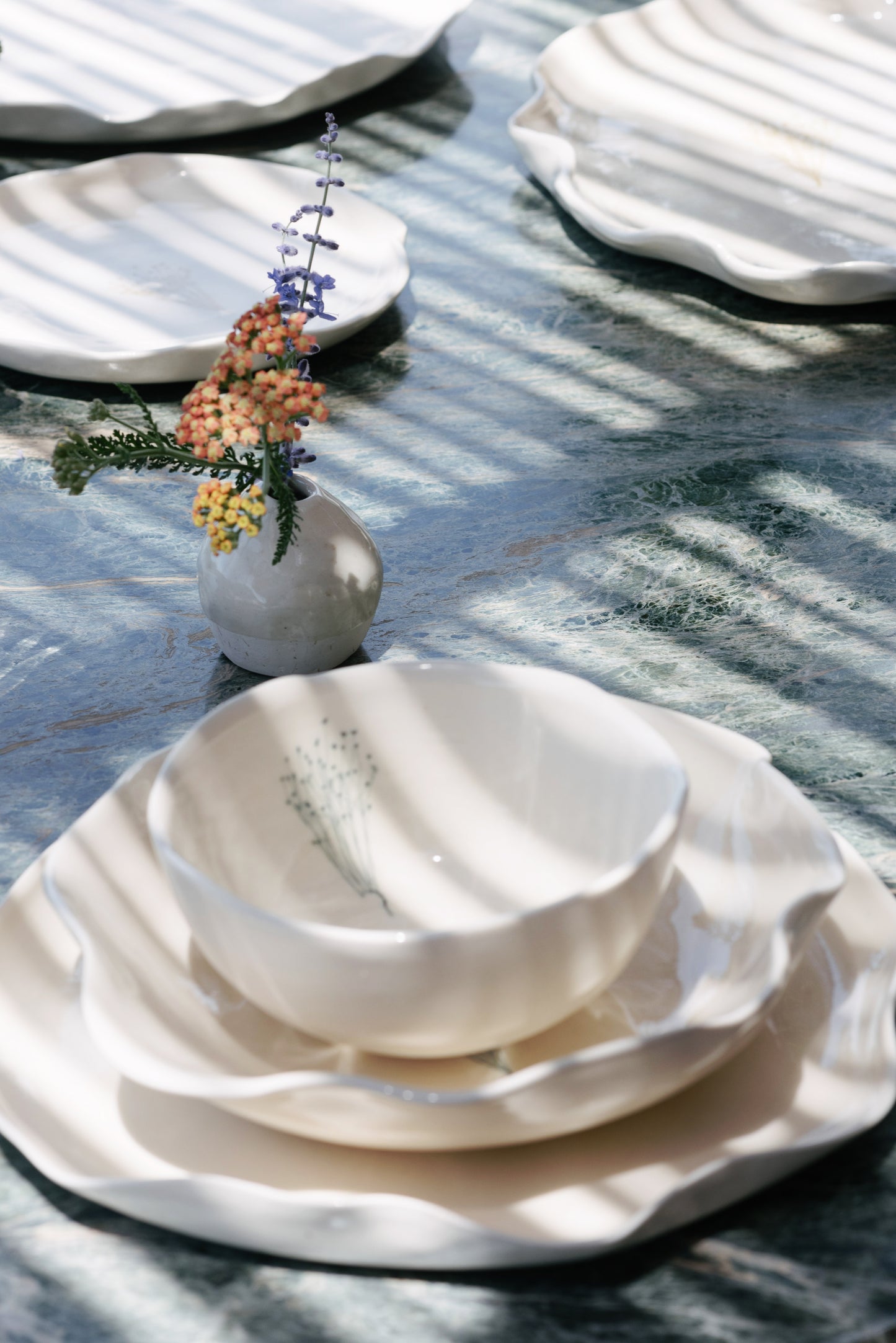 Les Assiettes WILD FIELD de Martina & Eva