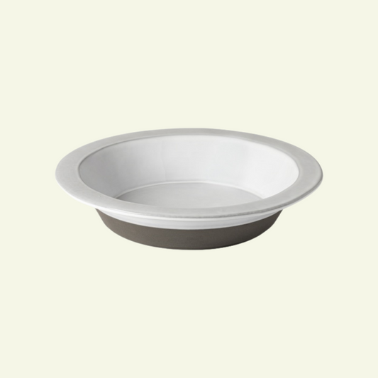 Assiettes creuses en écogrés Plano, lot de 6 - COSTA NOVA