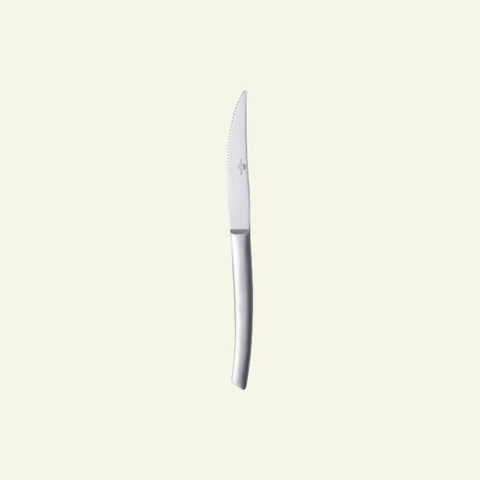 Couteaux à steak en acier inoxydable mat Véla, lot de 12 - COSTA NOVA