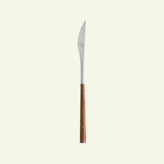 Couteaux à steak en inox Mito Bois foncé, lot de 12 - COSTA NOVA