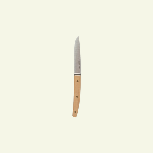 Couteaux à steak en inox et érable, lot de 6 - COSTA NOVA