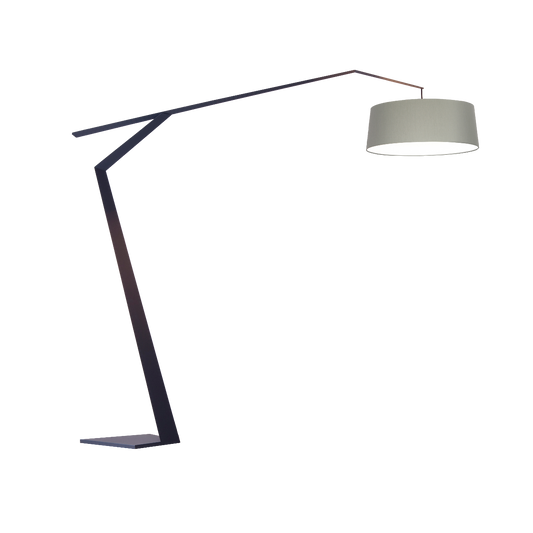 Lampadaire design en métal laqué GRUS - LUMEN CENTER