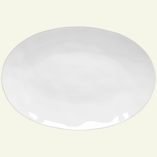 Plat ovale en grés fin Livia - COSTA NOVA