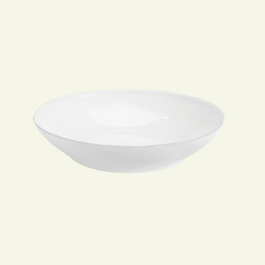 Saladier bas blanc en grés fin Friso - COSTA NOVA