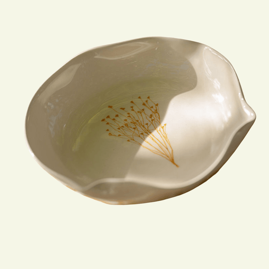 Assiette creuse en faïence blanche Wild Field - MARTINAS HOME - La Maison MilanaiseCREUSEWILDFIELDBleu