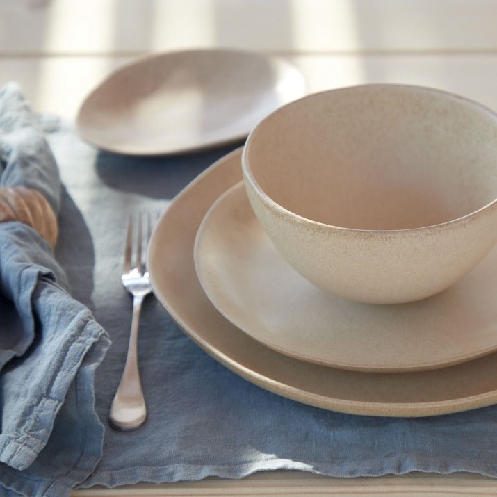 Assiettes à dessert en grés fin Livia, lot de 6 - COSTA NOVA - La Maison MilanaiseLNP221LIVIA - 1Blanc