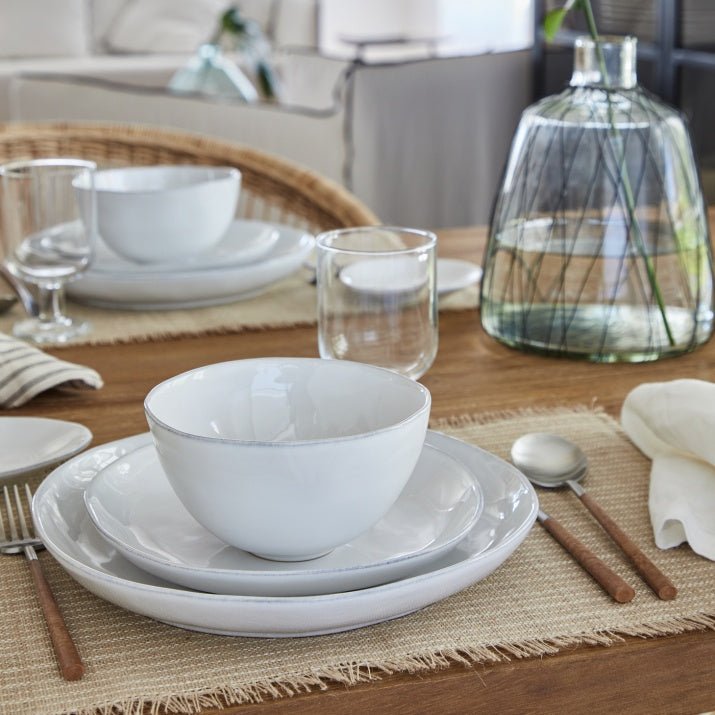 Assiettes à dessert en grés fin Livia, lot de 6 - COSTA NOVA - La Maison MilanaiseLNP221LIVIA - 1Blanc