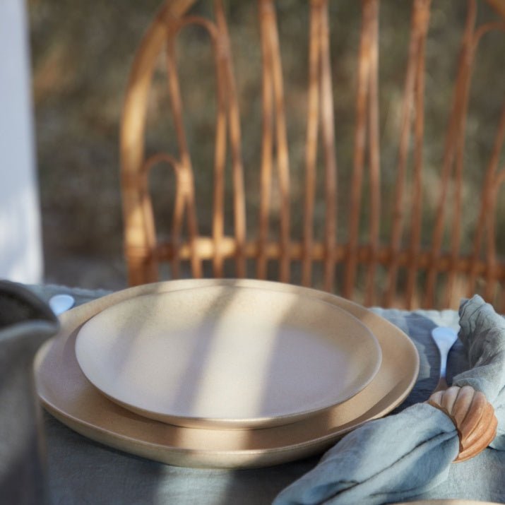 Assiettes à dessert en grés fin Livia, lot de 6 - COSTA NOVA - La Maison MilanaiseLNP221LIVIA - 1Blanc