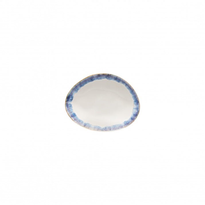 Assiettes apéritives en grès fin Brisa, lot de 6 - COSTA NOVA - La Maison MilanaiseGOP161BLEU6 Assiettes à pain 15.4x12xH2.4cmBleu